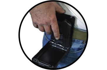 Image of EAA ABDO Basic Portable Safe, Fits Most Super Compact 380ACP/32ACP Pistols, Black, ABDO1-BASIC, EDEMO1