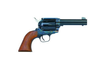 Image of EAA Bounty Hunter Revolver, .357 Magnum/.38 Special, 4.5in Barrel, Fixed, Case Colored/Hardened Frame, Wood Grip, 6 Round Cylinder, 770065