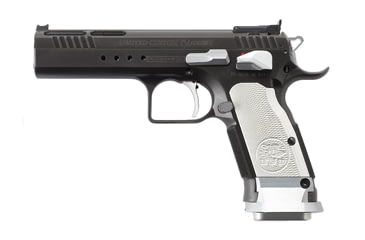 Image of EAA Witness-Limited-Custom-Xtreme Pistol, 9mm Luger, 4.75 in barrel, steel frame, aluminum grip, recoil operated semi-automatic, single-action, fiber-optic front, adjustable target rear, 17 round magazine, EAWTNSLTDCTXTRM2-FRRMPG
