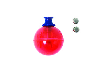 Image of Eagle Claw 2in Red Round Lighted Bobber w/ Batteries FLITERD-2