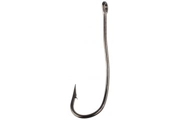 Image of Eagle Claw Crappie Aberdeen Hook,Rotating,Ringed Eye,Platinum Black 222RH-2