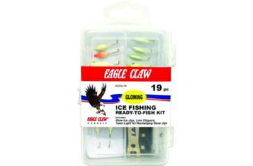 Image of Eagle Claw Glow Jig Ice Fishing Kits
