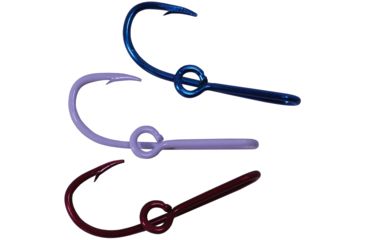 Image of Eagle Claw Hat Hook Tie Clasp on Clip Strip,Red/White/Blue 155RWBA