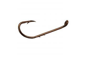 Image of Eagle Claw Lake and Stream Baitholder Hook,Bronze,Size 1 12010-001