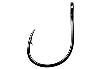 Image of Eagle Claw Lazer Light Wire Live Bait Hook, Needle Point, Black, Size 2, 25 per Pack, L7PUH-2