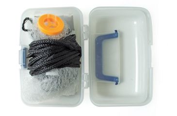 Image of Eagle Claw Monofilament Cast Net,5ft w/Steel Weights,3/8in Netting 10010-005