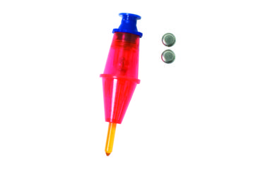 Image of Eagle Claw Red Torpedo Lighted Bobber w/ Batteries FLITERDTPD
