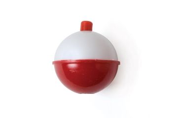 Image of Eagle Claw Snap-OnFloat Assortment,Red/White,Size 1in 1-1/4in 1-1/2in 1-3/4in 07030-001