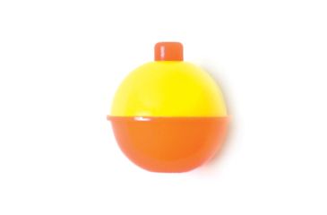 Image of Eagle Claw Snap-OnFloat Assortment,Orange/Yellow,Size 1in 1-1/4in 1-1/2in 1-3/4in 07030-002