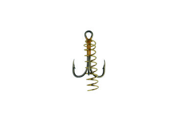 Image of Eagle Claw Soft Bait Treble Hook,Bronze,Size 10 12040-010