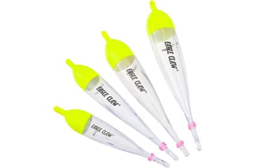 Image of Eagle Claw Steelhead Float,Clear w/Red And Yellow Top-3.25in FSHCLRY-35
