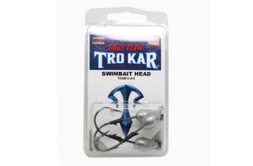 Image of Eagle Claw TroKar Swimbait Head, 1/2oz, Lead TKSB12-6/0