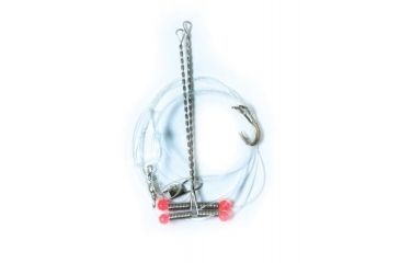 Image of Eagle Claw Trout Rig,Bronze,Barrel Swivel w/ Interlock Snap,Red Beads 014H-10