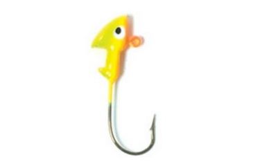Image of Eagle Claw Walleye Jig Hook,Size 1/4oz,Chart/Orange ECJH14-CHOR