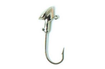 Image of Eagle Claw Walleye Jig Hook,Size 1/4oz,Nickel ECJH14-NICK