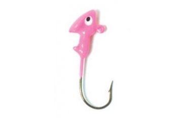 Image of Eagle Claw Walleye Jig Hook,Size 1/8oz,Pink Uv ECJH18-PUV