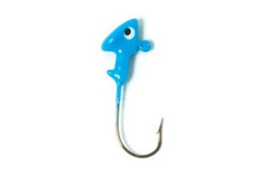 Image of Eagle Claw Walleye Jig Hook,Size 3/8oz,Blue Uv ECJH38-BUV