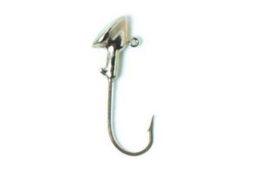 Image of Eagle Claw Walleye Jig Hook,Size 3/8oz,Nickel ECJH38-NICK