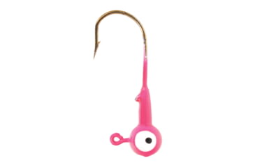 Image of Eagle Claw WBH12-13 Ball Head Jig 1/2 OZ, PINK, Bronze Hook 5 jigs per retail, WBH12-13