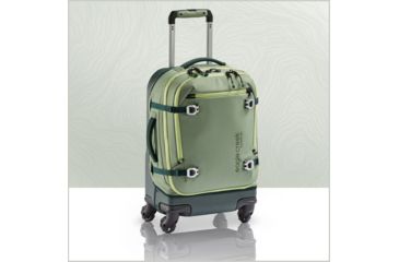 Image of Eagle Creek Caldera 4-Wheel Carry On Backpack, Mossy Green, One Size, EC0A4P5T326