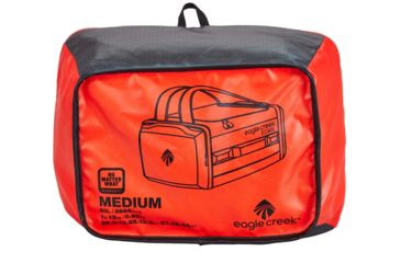 Image of Eagle Creek Cargo Hauler Duffel, Flame/Asphalt, 60L, EC020584242