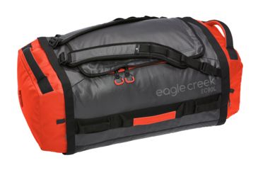 Image of Eagle Creek Cargo Hauler Duffel, Flame/Asphalt, 90L, EC020585242