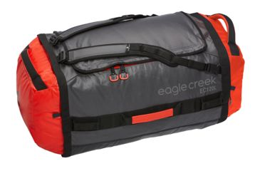 Image of Eagle Creek Cargo Hauler Duffel, Flame/Asphalt, 120L, EC020586242