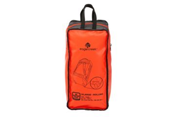 Image of Eagle Creek Cargo Hauler Rolling Duffel, Flame/Asphalt, 120L, EC0A2V6W242