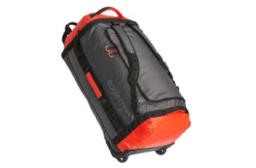 Image of Eagle Creek Cargo Hauler Rolling Duffel, Flame/Asphalt, 120L, EC0A2V6W242