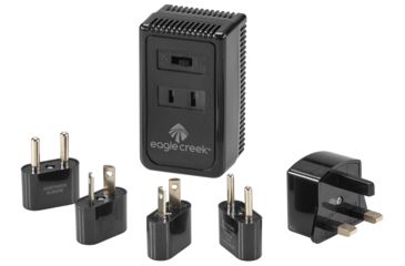 Image of Eagle Creek Dual Wattage International Converter Set, Stone Grey/Strobe, EC0A369K222