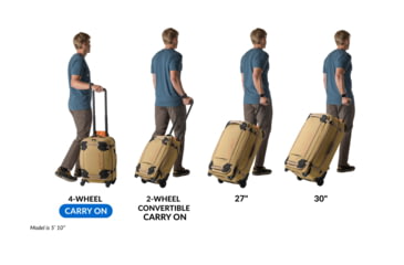 Image of Eagle Creek Gear Warrior XE 4 Wheeled Carry-On Luggage, Sand Dune, EC030402314