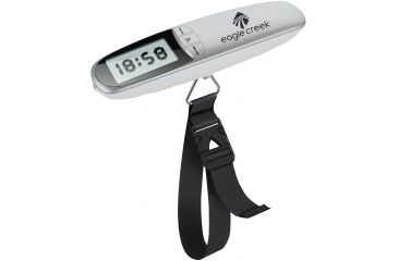 Image of Eagle Creek Luggage Scale and Alarm Clock-Charcoal