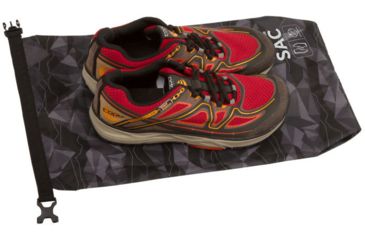 Image of Eagle Creek Pack-It Active Roll Top Shoe Sac, Black, EC0A3SBK010