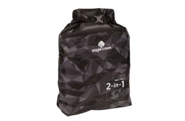 Image of Eagle Creek Pack-It Active Wet Dry 2-In-1, Geo Scape Black, EC0A3SBL245