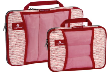 Image of Eagle Creek Pack-It Compression Cube Set-Repeak Red