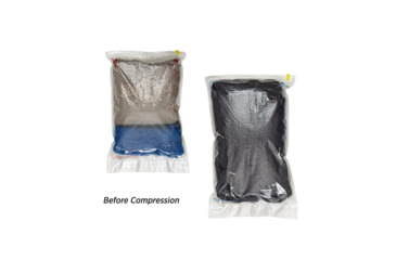 Image of Eagle Creek Pack-It Compression Sac Set, Medium/Large, Clear, Medium/Large, EC040304000