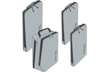 Image of Eagle Creek Pack-It Isolate Carry-On Set, Storm Grey, One Size, EC050411367