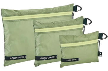 Image of Eagle Creek Pack-It Isolate Sac Set, Mossy Green, Extra Small/Small/Medium, EC0A48YL326