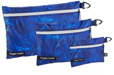 Image of Eagle Creek Pack-It Isolate Sac Set, Ocean Currents, Extra Small/Small/Medium, EC0A48YL338OS