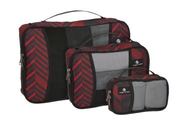 Image of Eagle Creek Pack-It Original Cube Set, Tribal Irregularity Red, XS/S/M EC041208250