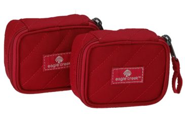 Image of Eagle Creek Pack-It Original Quilted Mini Cube Set, Red Fire, EC0A37G3138