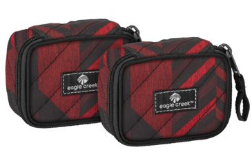 Image of Eagle Creek Pack-It Original Quilted Mini Cube Set, Tribal Irregularity Red, EC0A37G3250
