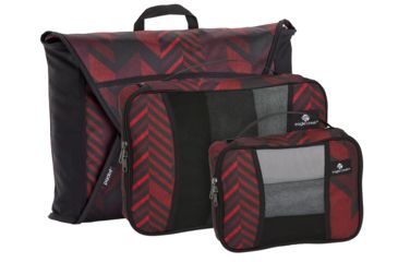 Image of Eagle Creek Pack-It Original Starter Set, Tribal Irregularity Red EC041193250