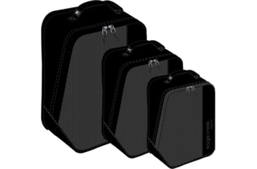 Image of Eagle Creek Pack-It Reveal Cube Set, Black, Extra Small/Small/Medium, EC050406010