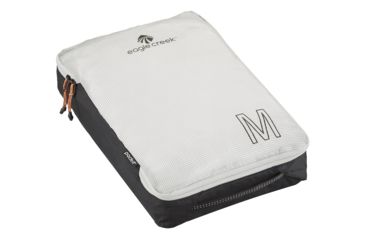 Image of Eagle Creek Pack-It Specter Tech Clean/Dirty Cube, Black/White, Medium, EC0A3CXD233