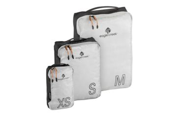 Image of Eagle Creek Pack-It Specter Tech Cube Set, Black/White, XS/S/M EC0A3CXF233
