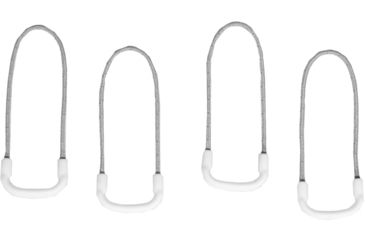 Image of Eagle Creek Reflective Finger Loop Zipper Pull Set-White
