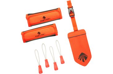 Image of Eagle Creek Reflective Luggage ID Set-Flame Orange