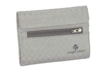 Image of Eagle Creek RFID International Tri-Fold Wallet, Graphite/Amethyst, EC0A3SC2260