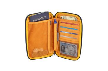 Image of Eagle Creek Rfid Travel Zip Organizer, Sahara Yellow, EC0A3SB3299